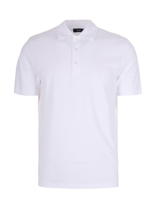Polo in jersey stretch bianca Herno | JPL00142U - 52003.1000